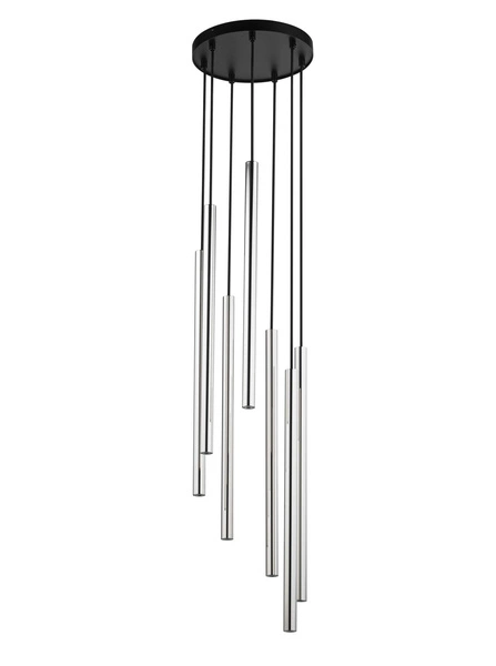 Lampa Sigma SOPEL LUX 7 KOŁO czarny/srebrny 40734