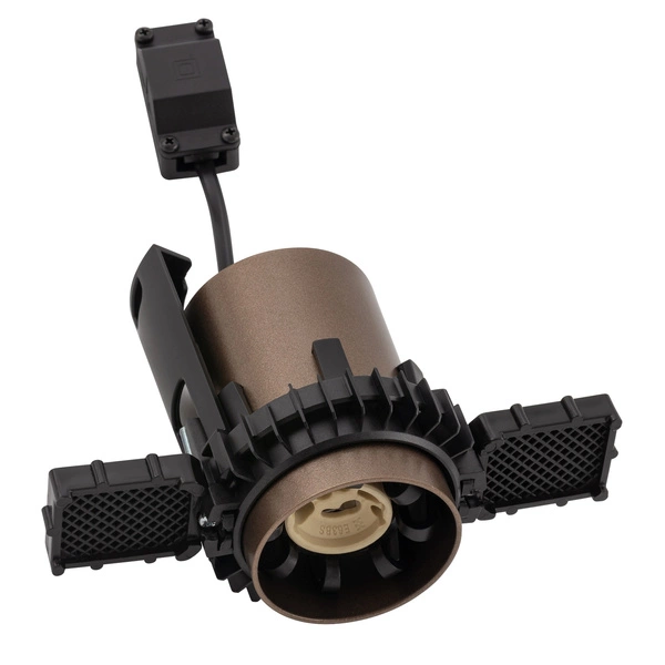 Lampa punktowa podtynkowa MONO SLIDE TRIMLESS szer. 5,5cm GU10 | czekoladowy 10806