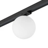 Lampa CTLS SNOWBALL 11296 wys.21cm szer.16cm G9 | Czarny/Biały