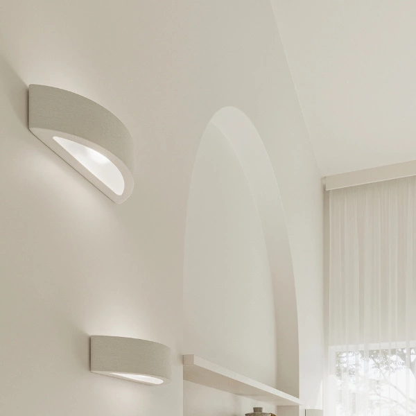 Kinkiet Ceramiczny ATENA SL.0001 biały (z możliwością malowania) 1xE27