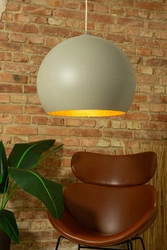 Lampa Sigma MARGO taupe/złoty 41090