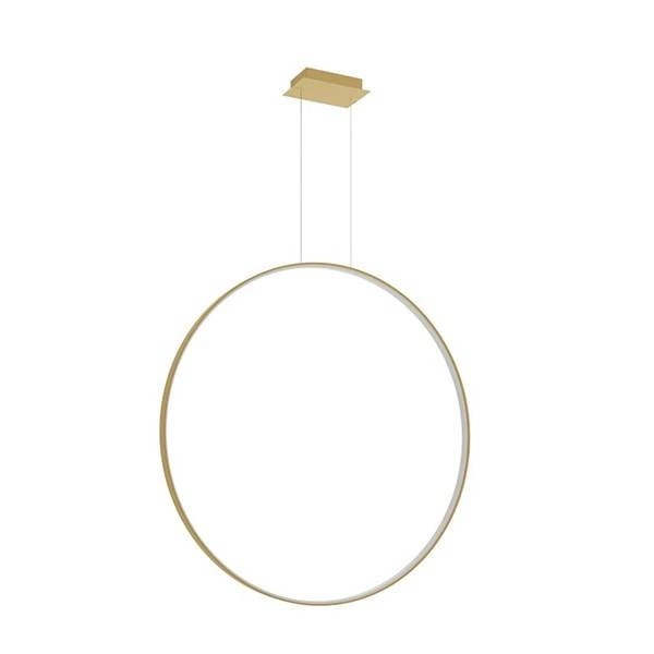 Nowoczesna lampa wisząca RIO 110, złota, 70W LED, barwa neutralna 4000K, TH.171
