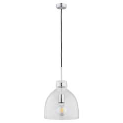 Nowoczesna lampa sufitowa CLOGGER I chrom śr. 26cm
