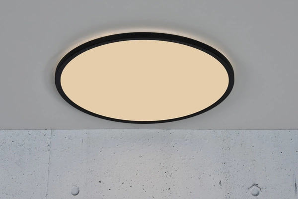 Lampa sufitowa OJA LED 2700K Biała ciepła Plastik | Czarny