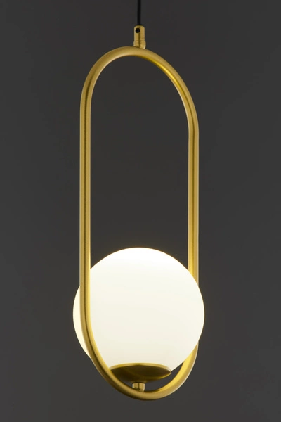 Nowoczesna Lampa wisząca IGON wys. 125cm 1xE14 11W IP20 | Złoty