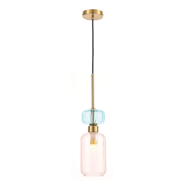 Lampa wisząca MOLLY PINK 1xE14