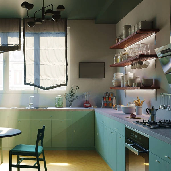 Profil LED P3-4 kąt 30/60 200cm szer. 13mm | do osłonek C1/C4 | srebrny