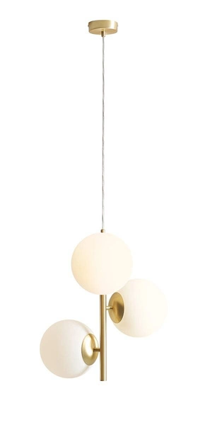 Aldex LAMPA WISZĄCA FIN 3 BRASS M 1120E40_M