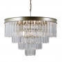 Lampa wisząca Italux Verdes PND-44372-8-CHMP-GLD