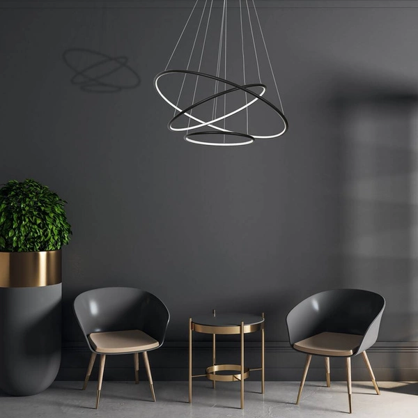 Lampa wisząca ORION BLACK III LED