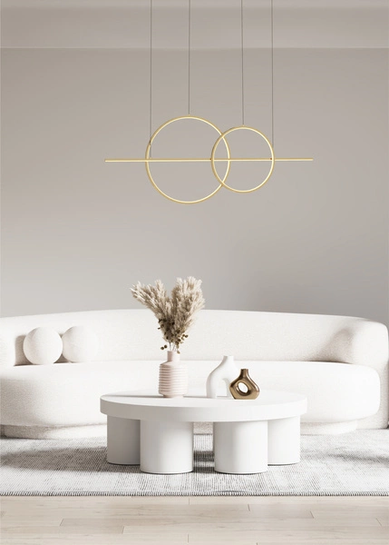 MD7358-2A-3GT CHOLET LAMPA WISZĄCA ZŁOTA/GOLD