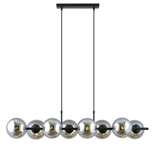 Lampa wisząca Emibig RORY 8 GRAFIT 1207/8