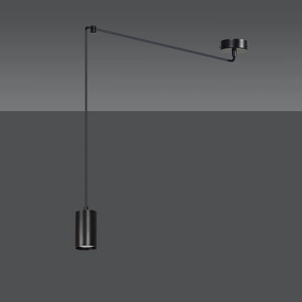 Lampa wisząca Emibig TRAKER 1 BL/Czarny 524/1