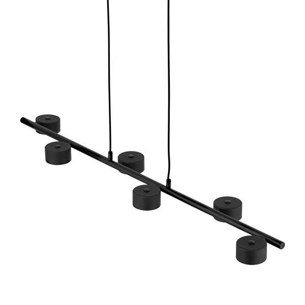 AVIA BLACK LAMPA WISZĄCA 6 PŁ 4694