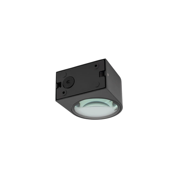 Kinkiet NEL LED I wys.6cm szer.9.5cm 5W 3000K 500lm IP54 | Czarny