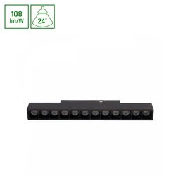 SYSTEM SHIFT BASIC - GRID S OPRAWA LINIOWA 220MM 12W 4000K CZARNY