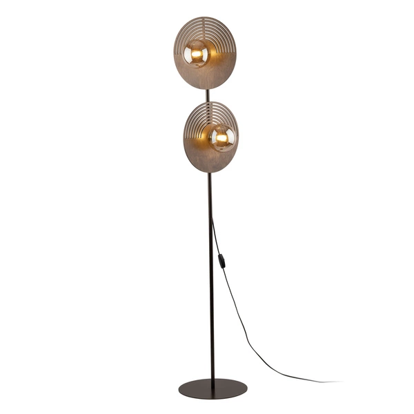 LUNAR WOOD LAMPA PODŁOGOWA 2XG9
