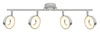 Lampa sufitowa ISLA 4x4W LED chrom, barwa ciepła 3000K 94-61720
