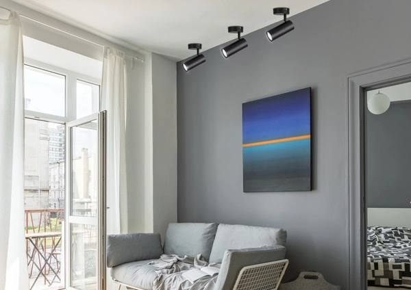 Kinkiet COLLY, 91-01658, czarny, 1x15W GU10