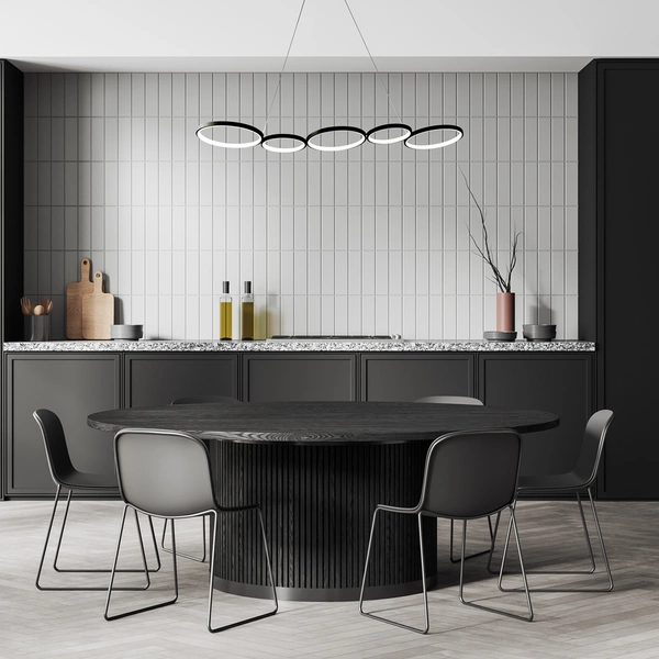 Lampa wisząca OLYMPIA BLACK 50W LED