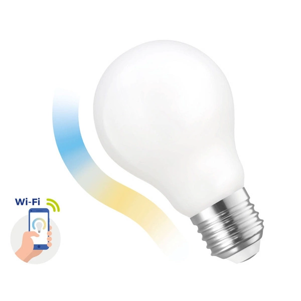 Żarówka LED GLS 5W E-27 COG 230V CCT+DIMM SMART