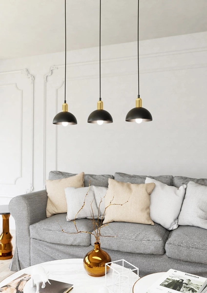 Lampa wisząca Emibig MOTO 3 BL 1386/3