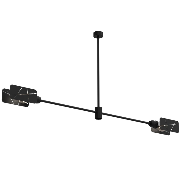 Lampa sufitowa ASTRA, MLP8678, czarna, 2x60W E27