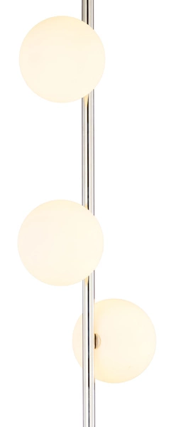 Nowoczesna Lampa podłogowa FEME wys. 151cm 3xG9 14W IP20 | Nikiel