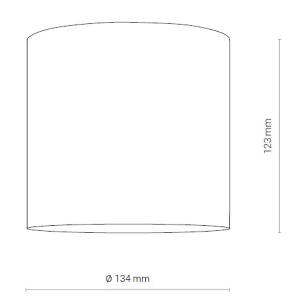 Lampa sufitowa plafon IOS 20W LED 3000K kąt 36° | biały 8740