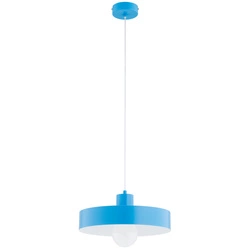Lampa wisząca ALFA NEVERA NIEBIESKA 1xE27 34cm | 61446