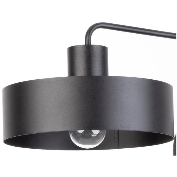 Nowoczesna lampa ścienna VASCO KINKIET czarny 31555