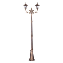 Lampa ogrodowa stojąca K-7064A2/2 CZARNY/ZŁOTY z serii STANDARD