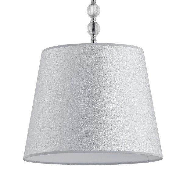 Lampa sufitowa żyrandol z abażurami EMMANUELLE chrom śr. 39cm