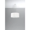 Nowoczesna lampa wisząca OTTO SL.0743 50cm biała 5xE27