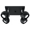 Nowoczesna lampa sufitowa OCULARE 4 SL.0446 Czarna 4xGU10