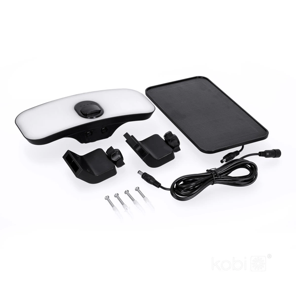 Solarna lampa z czujnikiem ruchu SOLAR LED KOBI NEW PHOENIX 13W barwa 4K