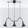 Żyrandol MARE 3 stal, czarny, E27, 3 x 60 W, SL.0309
