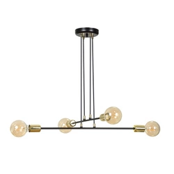 Lampa wisząca Emibig VESIO 4 Czarny 785/4