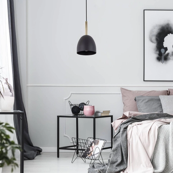 NORD BLACK LAMPA WISZĄCA 1 PŁ 4870