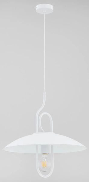 Lampa wisząca ALFA CHEE BIAŁA 1xE27 47cm | 60625
