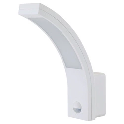 Kinkiet zewnętrzny LED SMD FALCO W 10W czujnik ruchu PIR | biały