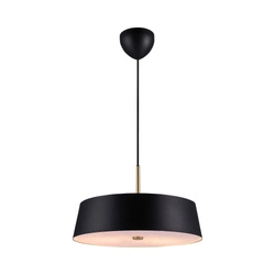 Lampa wisząca CLASI E14 15W Metal | Czarny