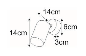 Kinkiet K-4418 z serii KAYLA