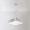 Lampa wisząca Sollux HORUS 35 Lampa  PVC, Stal, szary 2 x 15W LED, SL.0131