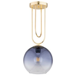 Lampa sufitowa ALFA ŻANET GRAFITOWA 1xE27 25cm | 61189