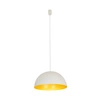 Lampa wisząca HEMISPHERE SUPER L WHITE-GOLD śr. 50cm 4xGX53 | biały/złoty 10700