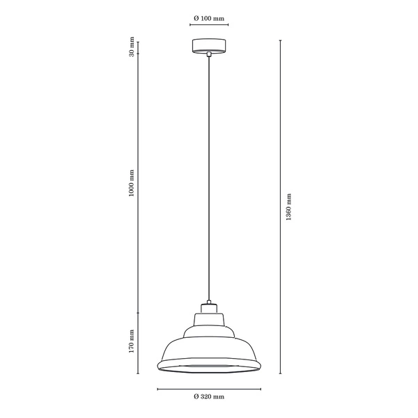Avino Lampa Wisząca 1xE27 Max,60W Chrom/Transparentny/Transparentny 9872028