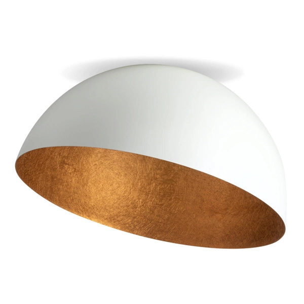 Lampa Sigma Sfera 70 plafon biały/miedziany 32460