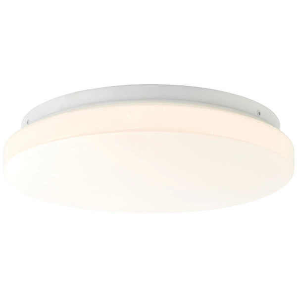 Lampa sufitowa Plafon okrągły Farica Starry Brilliant 1x12W LED Biały Tworzywo