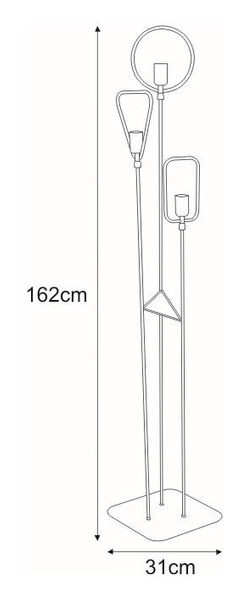 Lampa podłogowa K-3934 z serii GEO